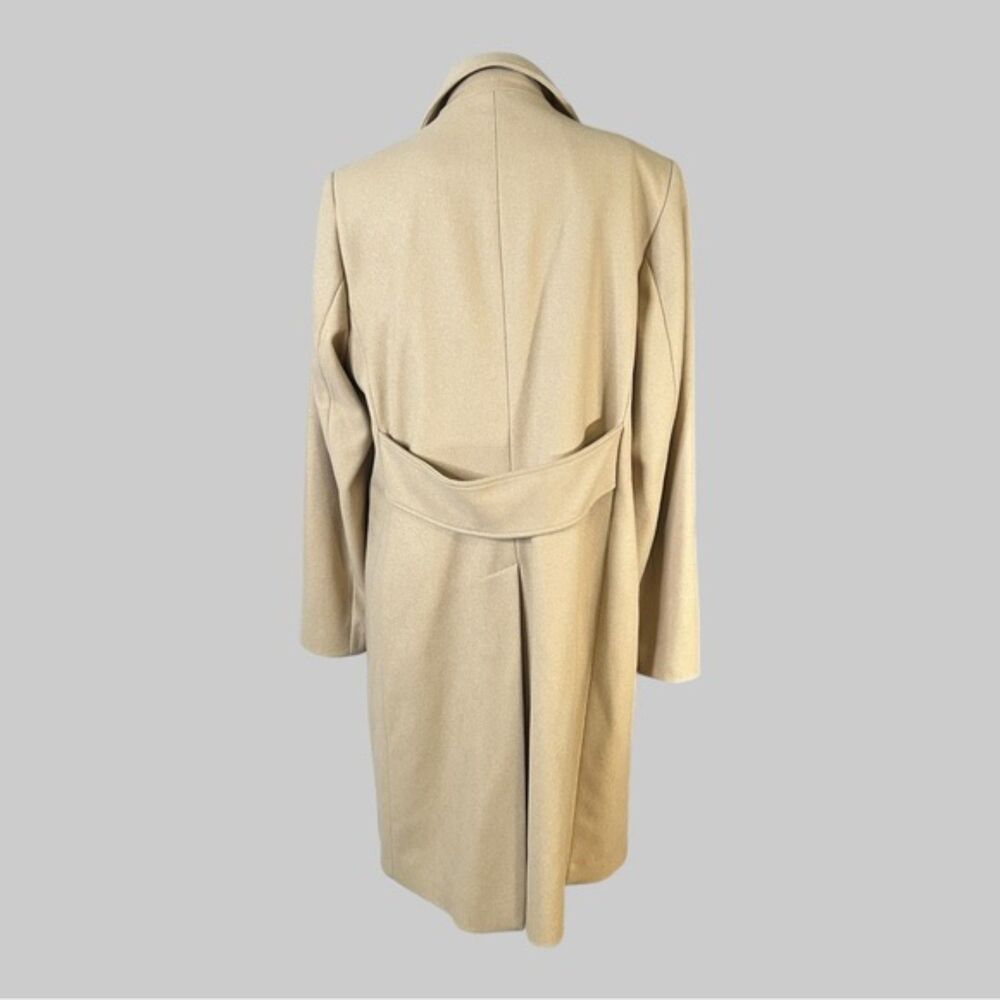 Banana Republic Camel Wool Trench Coat – XL - Picture 2 of 6